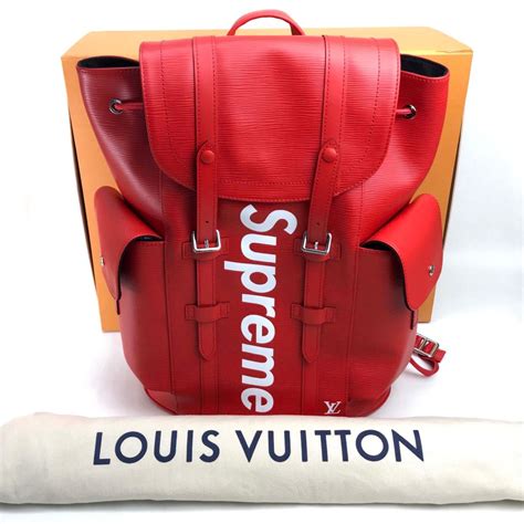 louis vuitton supreme backpack made in italy|Supreme x Louis Vuitton: See Every Piece from the Game .